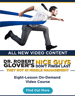 Nice Guys Don't Finish Last; They Rot In Middle Management Ad